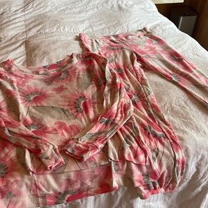 Anthropologie lounge pj set.  Large.